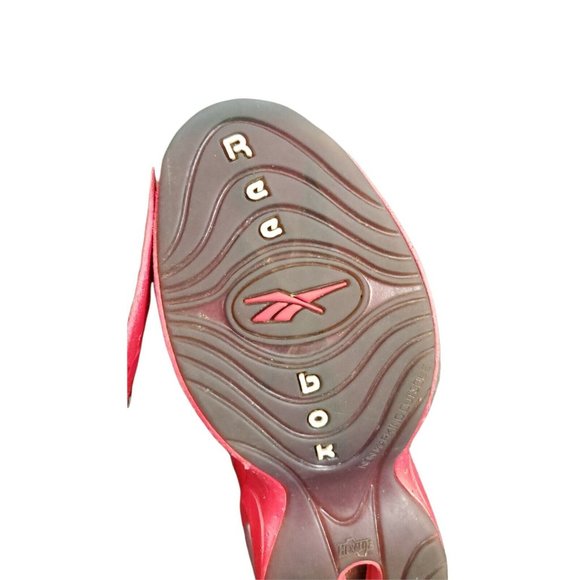 Reebok Question Mid Allen Iverson Vector Red/Black US Men’s Size 6/7.5 in Women - Picture 7 of 9